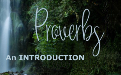 Intro to Proverbs